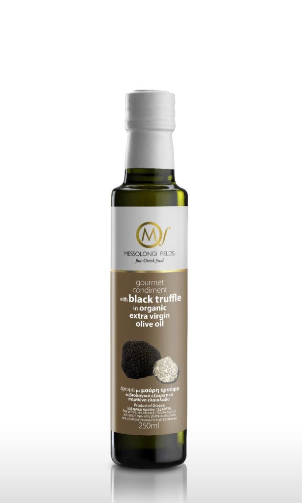 Messolongi Gourmet Trüffel Olivenöl MDH 19.07.24, 250 ml