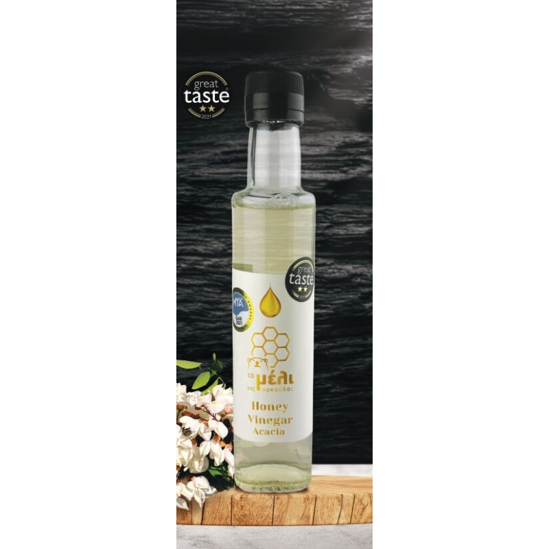 Meli-tis-Arkoudas-u-200ml Akazienhonig Weißer Essig "Bear´s Honey" preisgekrönt aus Drama, 250 ml