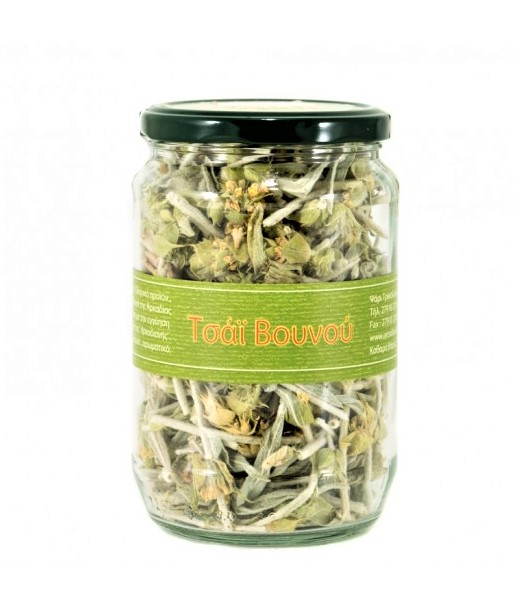 Griechischer Bergtee (Eisenkraut) aus Arkadien, 60 g Glas