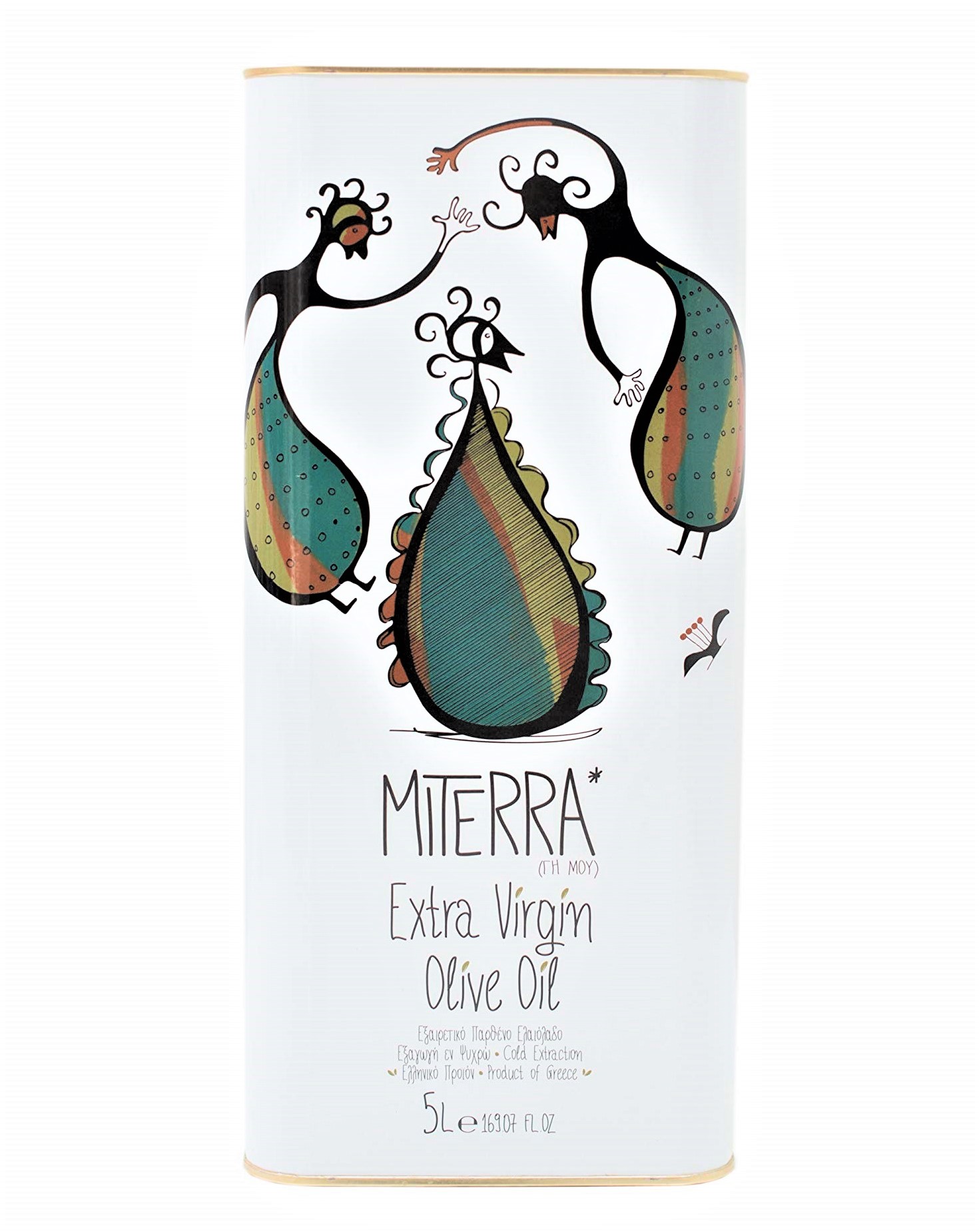 "Miterra" Premium Olivenöl aus Kreta Ernte 2024/25, 5 Liter