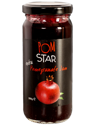 "Pom Star" Granatapfel Premium Marmelade MDH 3.3.2023, 280 g