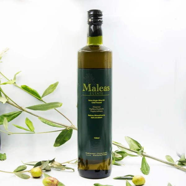 "Maleas" Premium Olivenöl Blend Megaritiki & Chalkidiki Ernte 2023/24, 750 ml