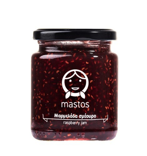 "Mastos" Himbeer Premium Marmelade traditional, 330 g