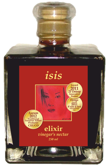 Essig-Elixir «Isis» Familie Vaimakis-stapelbar, 100 ml
