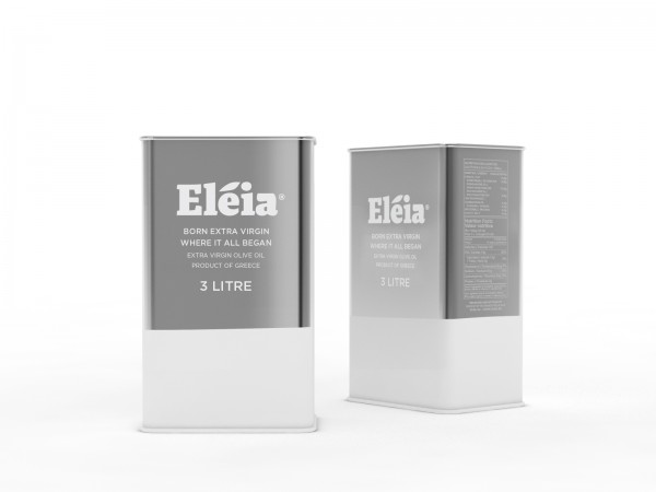 Eléia Premium Olivenöl 100% Koroneiki Ernte 2020/21, 3 Liter Kanister