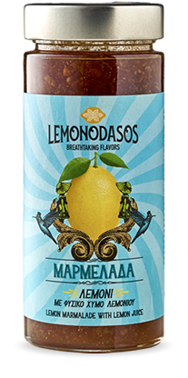 "Lemonodasos" Handgefertigte Zitronen Marmelade, 380 g