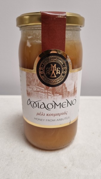 "Agiasmeno" Koumaria Honig naturale (Erdbeerbaum), 450 g