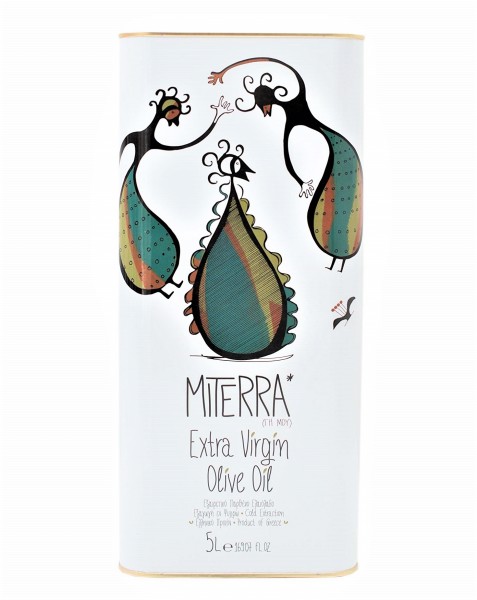 "Miterra" Premium Olivenöl aus Kreta Ernte 2022/23, 5 Liter