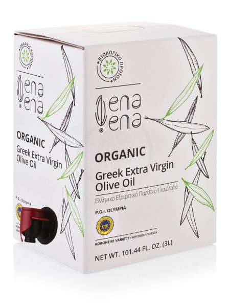 "Ena Ena" Bio Olympia Ultra high polyphenol, 3 Liter Bag-in-Box