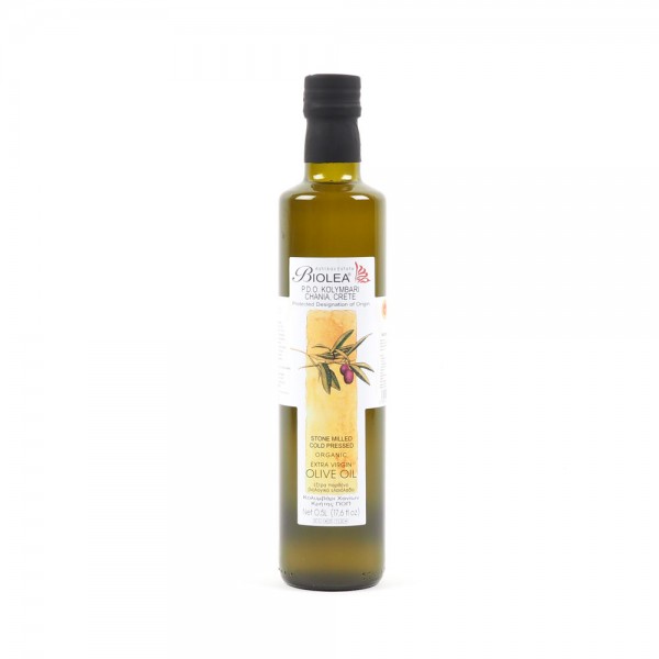 Biolea Bio Premium Olivenöl aus Kreta, steingemahlen, 500 ml